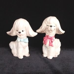 Vintage whimsical Dog Salt & Pepper Shakers from 50/60's